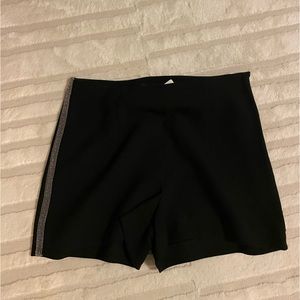 Zara black detailed shorts